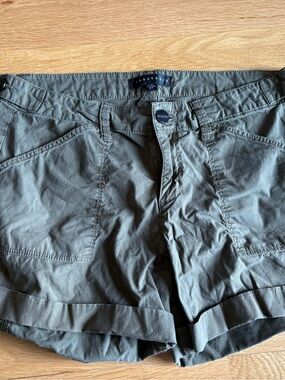 Sanctuary Olive Green Cargo Shorts